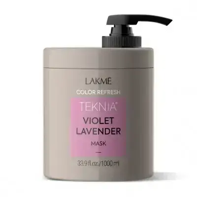 Lakmé Teknia Color Refresh Violet Lavender Toitev juuksemask värvipigmentidega lilladele toonidele – 1000 ml