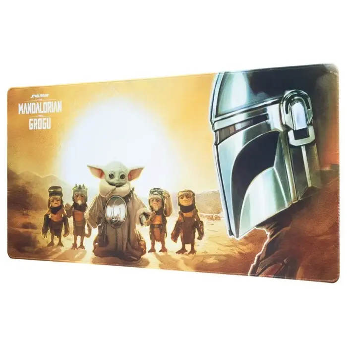 Star Wars Mandalorian Grogu desk mat