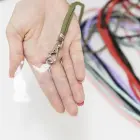 Universal neck strap for phones navy blue Фото num