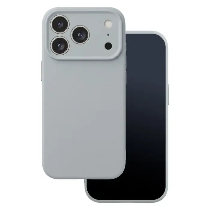 Silicon case for Honor 600 Lite silver