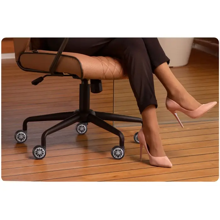 Kółka gumowane do foteli czarne Sofotel 5 szt Foto 7