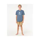 RIP CURL Raw Energy Frame Tee - Boy Navy, size 8 — Foto 2