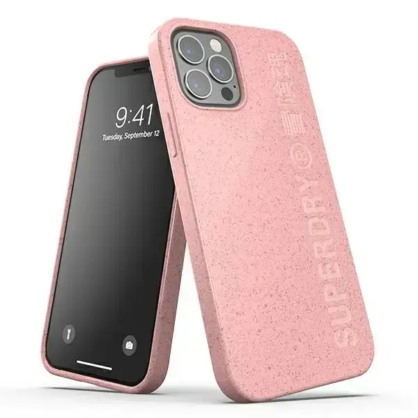 SuperDry Snap Case for iPhone 12 / 12 Pro - Pink
