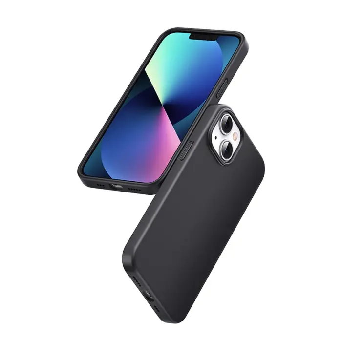 Гибкий силиконовый чехол Ugreen для iPhone 14 Plus, черный