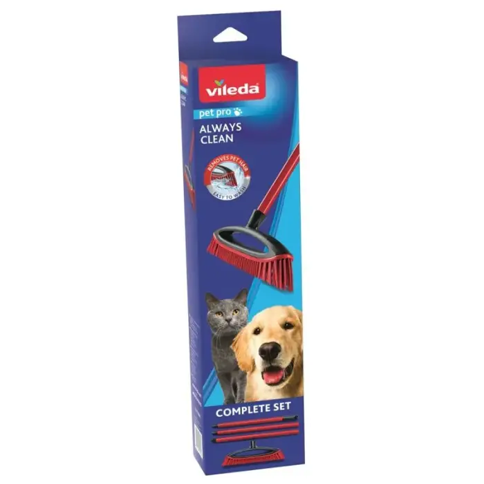 Vileda Always Clean PET PRO matu un spalvu slaucīšanas birste