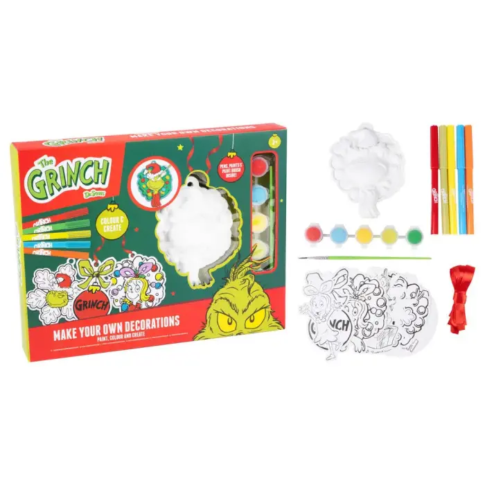 The Grinch набор of handicraft activities
