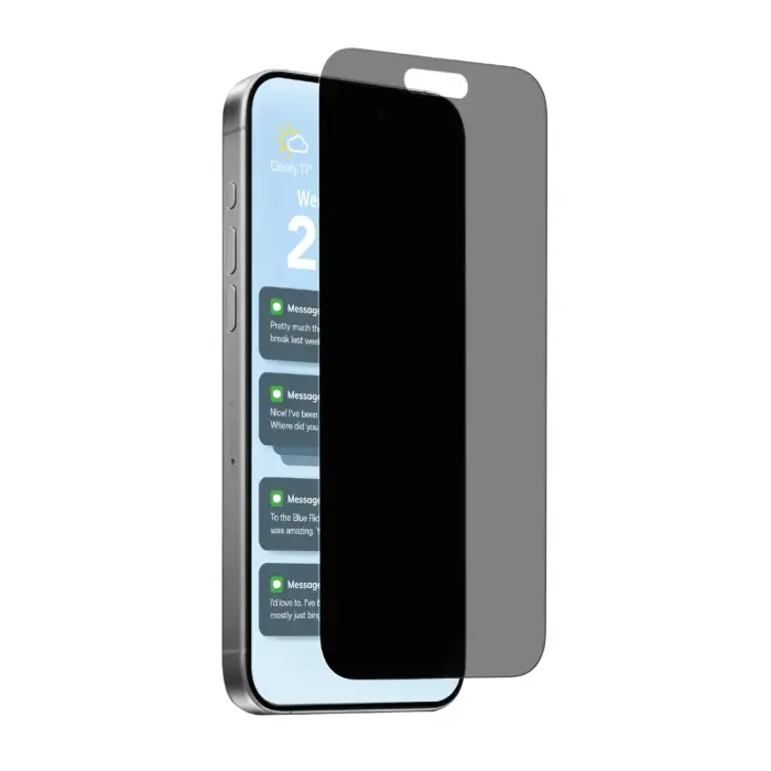Puro Privacy aizsargstikls iPhone 17 / iPhone 17 Pro / iPhone 16