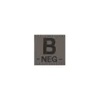 Clawgear B Neg Blood Group Patch — Photo 1