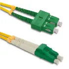Qoltec fiiberoptiline patchkaabel SC/APC - LC/APC | Singlemode | 9/125 | G652D | Duplex | 2m — Foto 1