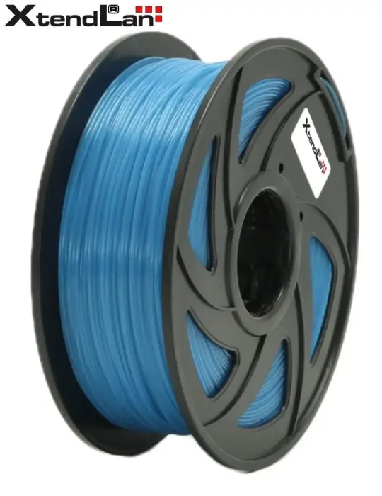 XtendLAN PLA filamentas 1,75mm azurově mėlynas 1kg