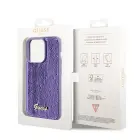 Guess Sequin Script Logo vāks iPhone 14 Pro Violets — Foto 7