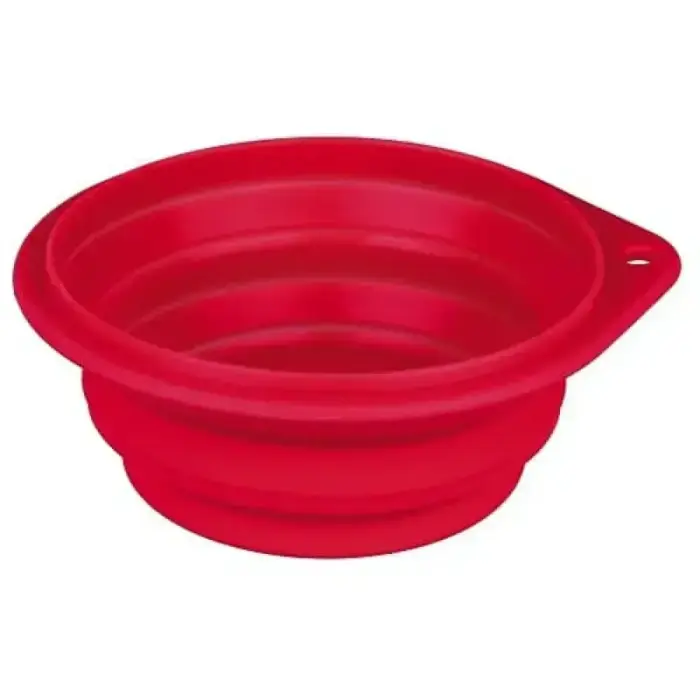 Reisimine silikoonkauss koertele – Trixie Travel Bowl, 0.25l/11cm