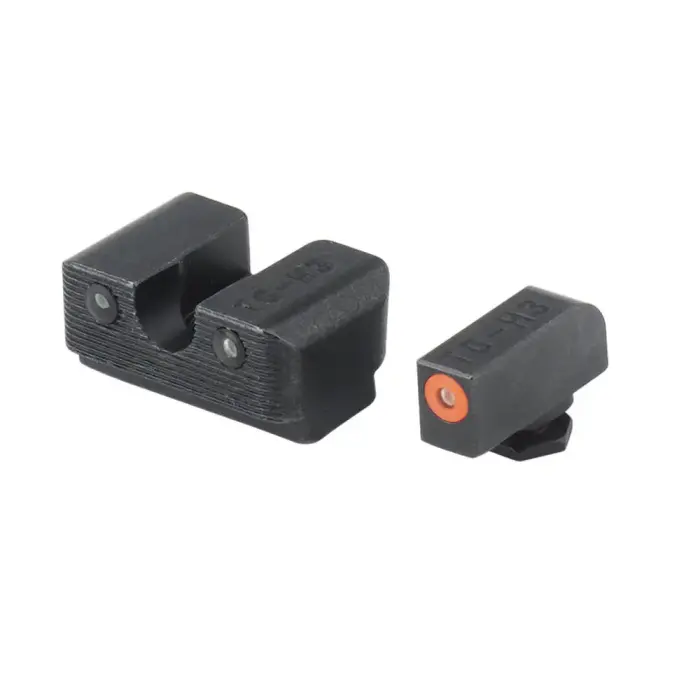 Прицельные приспособления TruGlo Tritium Pro – Glock 17/19 – низкопрофильные – оранжевое кольцо
