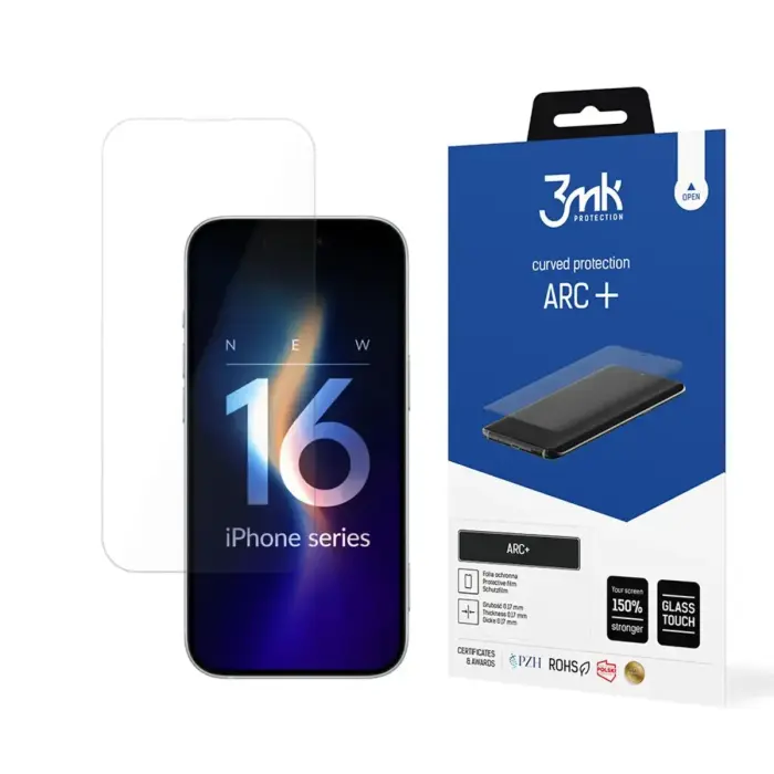 Apple iPhone 16 Pro - 3mk ARC+ aizsargplēve