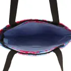 Shopping bag Wonder pattern 1 blue Фото num