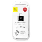 Baseus USB to USB Type-C Adapter 2.4A (Black) Photo
