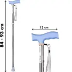 Folding walking stick (silver) — Photo 4