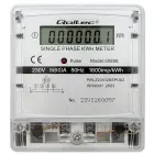Qoltec Single-phase electronic meter | Energy consumption meter | 230V | LCD Photo