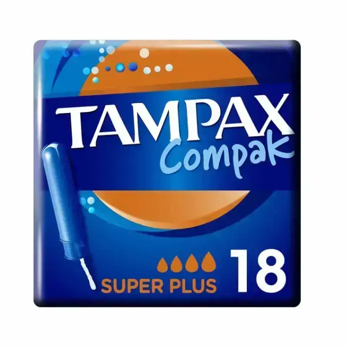 Tampax Compak Super Plus 18 gab.
