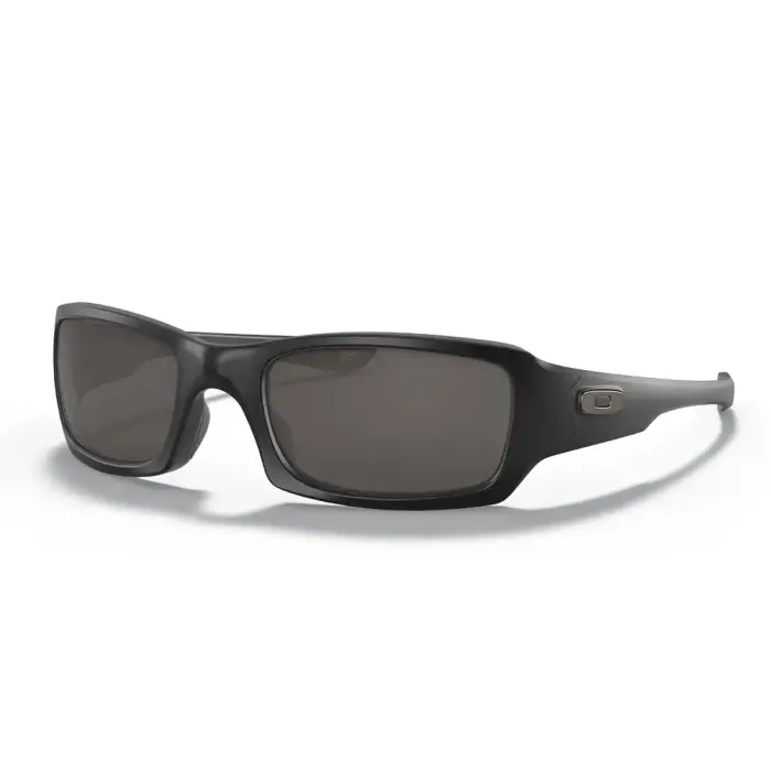 Oakley SI Fives Squared Sunglasses – Matte Black – Warm Grey