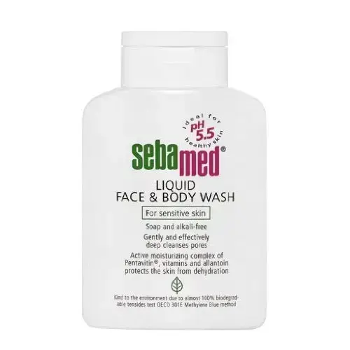 Sebamed Classic vedel näo- ja kehapuhastusvahend - 200ml
