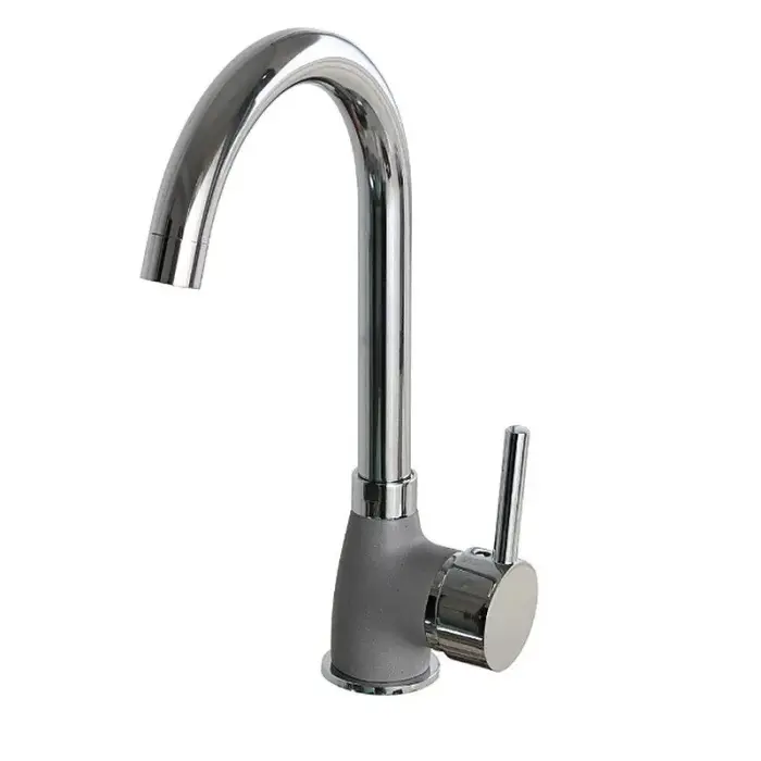 PYRAMIS BELLO DUO Faucet, Granite, Grey Concrete