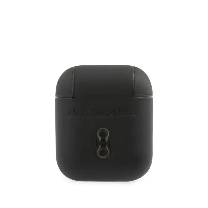 Mercedes Leather Case for AirPods 1|2 Black