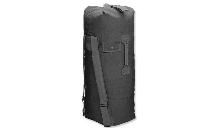 Mil-Tec sõjaväekott US Style – 75L – puuvill – must