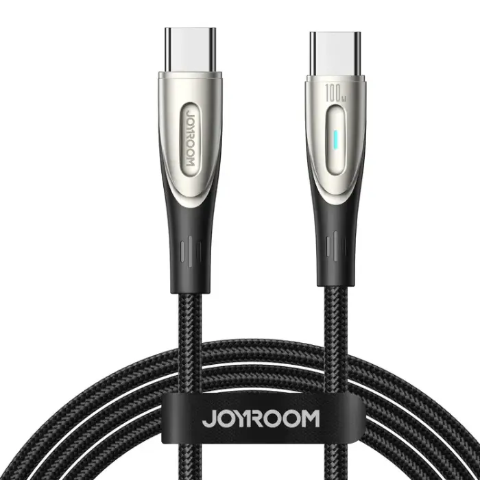 Joyroom Pioneer Series Braided USB-C Cable 240W 1.2m Black