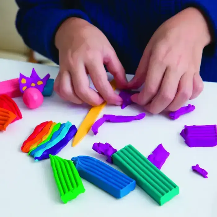 Plastilīns CARIOCA, 10 dažādas krāsas, 200 g Photo