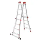 Multi-purpose ladder M80 / aluminium / 4x4 steps Photo