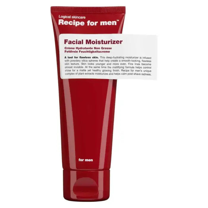 Recipe For Men, Facial Moisturizer, Deep Hydration Cream, 75 ml