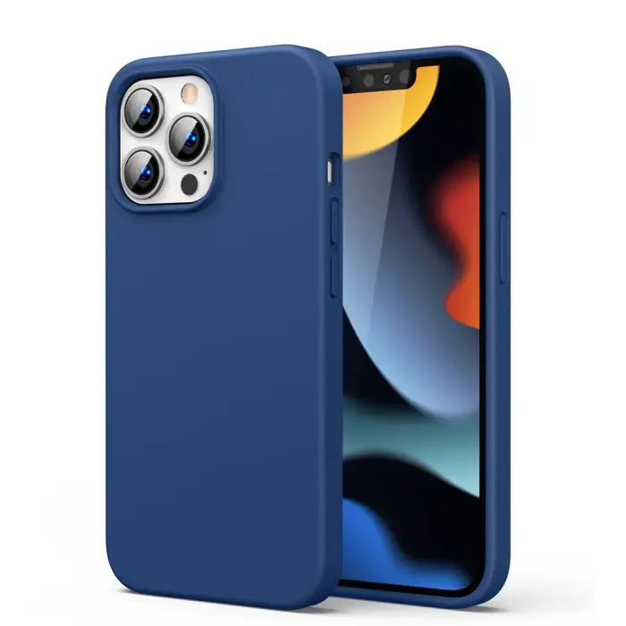 Сисиликоновый чехол Ugreen для iPhone 13 Pro, синий
