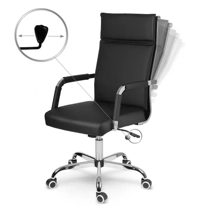 Fotel biurowy Sofotel Koiba czarny Foto 6