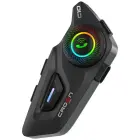 Motorcycle intercom Crown C10 Bluetooth 5.3 black — Foto 4