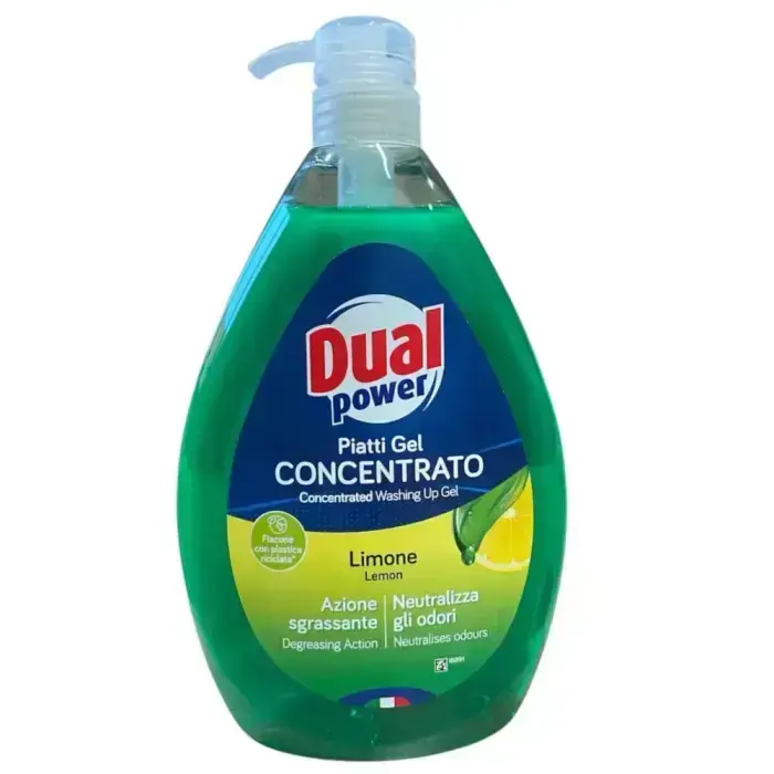 Dual Power Piatti Gel Concentrato Limone