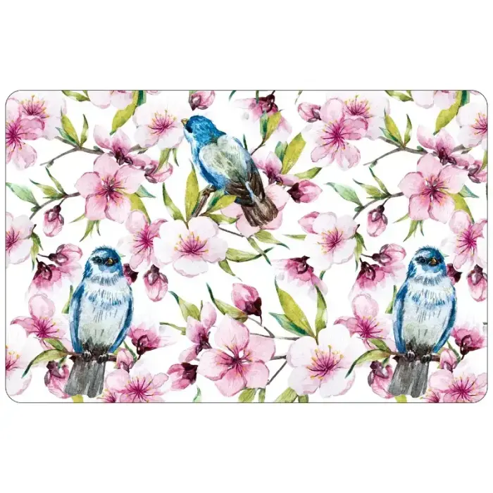 Stalo kilimėlis 43.5x28cm bluebirds