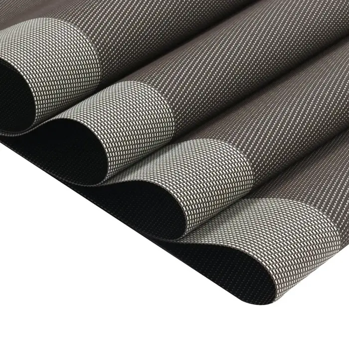 Table placemat 35x35 cm, dark brown Photo