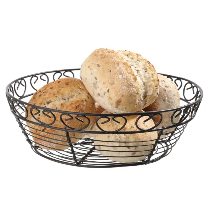 Decorative round wire bread basket - Hendi 425862 Photo