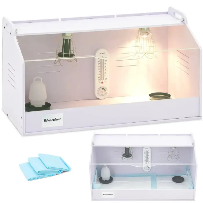 Wiesenfield WIE-CB-200 Chick Brooder Box 78x40x42 cm