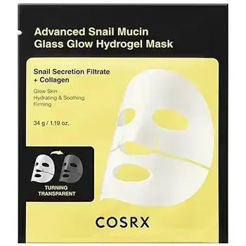 Hidrogēla sejas maska COSRX Glass Glow Hydrogel Mask 34.0g