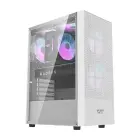 Darkflash A290 Computer Case + 3 Fans (White) — Photo 1