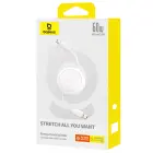 Baseus Free2Pull 1m USB-C Retractable Cable 60W - White — Photo 8