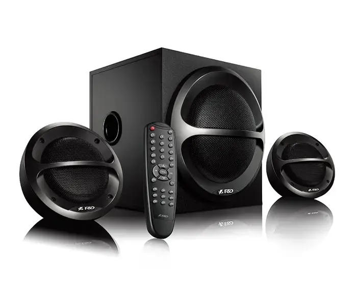 FENDA F&D kõlar A111X/ 2.1/ 35W/ must/ BT4.0/ FM rádio/ USB taasesitus/ dálkové ovládání