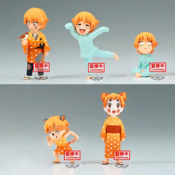 Demon Slayer Kimetsu No Yaiba World Collectable Zenitsu Agatsuma asorti figūra 7cm