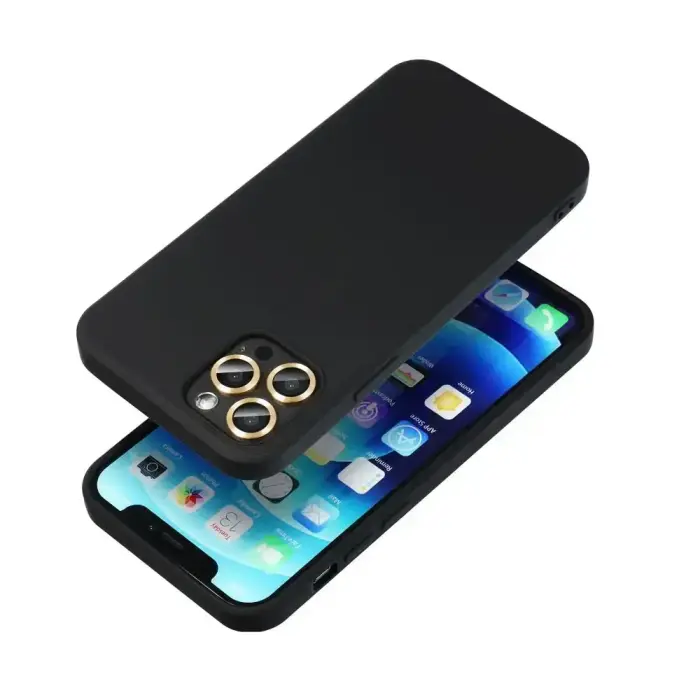 SILICONE case for iPhone 16 Plus black