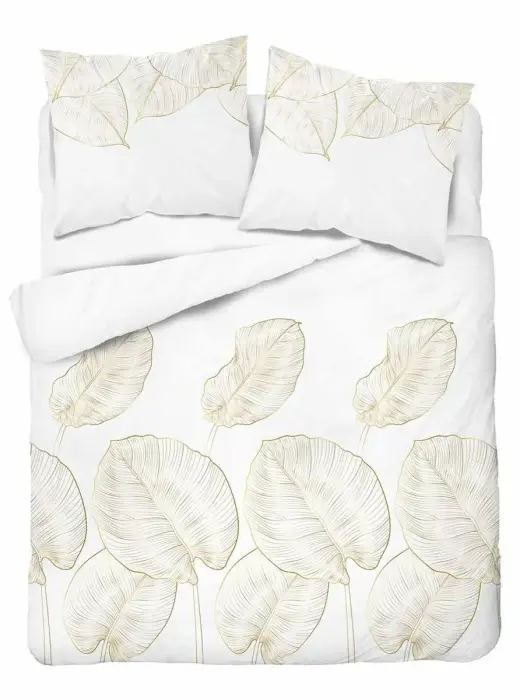 Satīna gultas veļas komplekts 160x200 cm Botanica Satin 4678 A