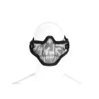 Tērauda sejas maska 'Death Head' – melna — Foto 1