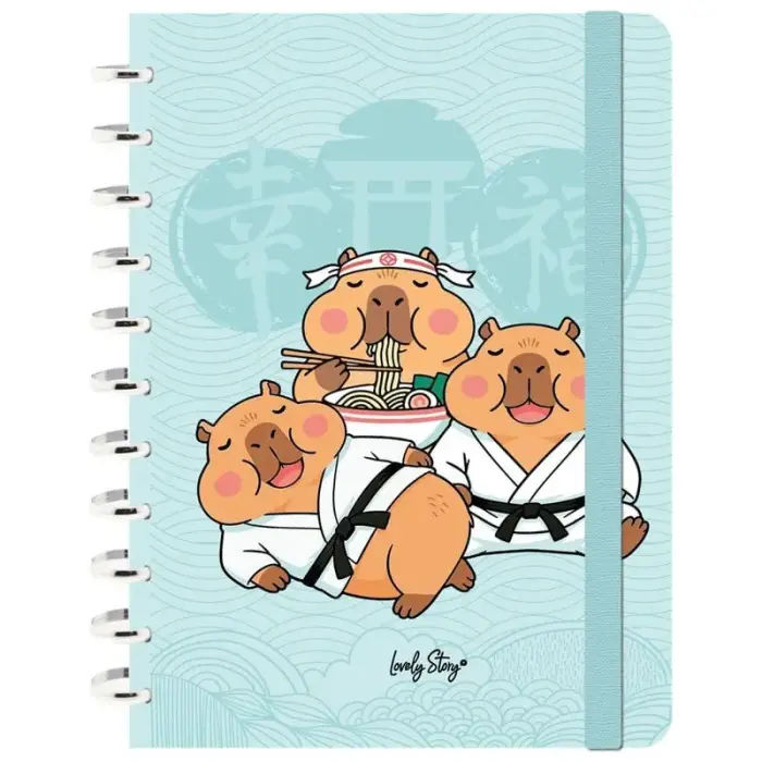 Capybara Japan A4 burtnīca