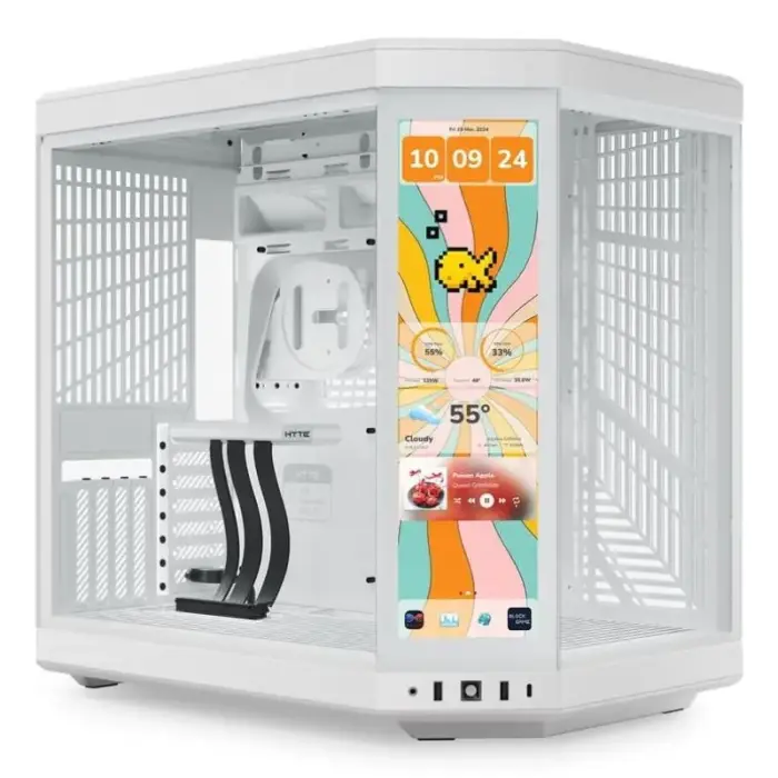Hyte Y70 Midi-Tower Case - Strawberry Milk